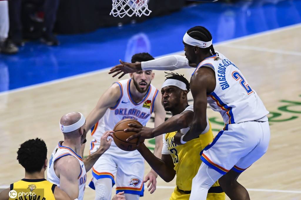 亚历山大31+10杰伦40分 雷霆胜步行者拿到冠军点